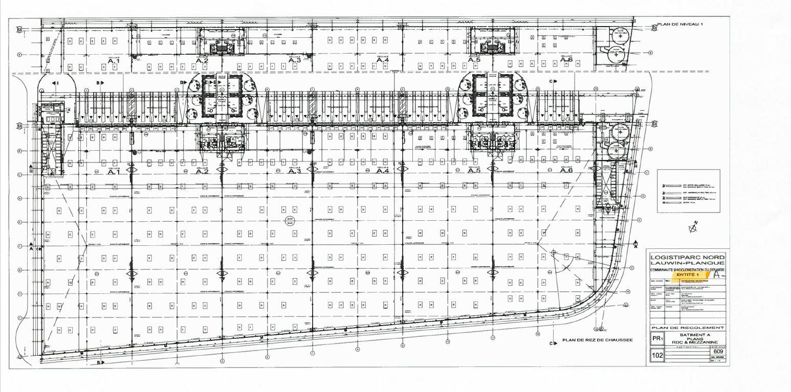 Entrepôt classe a Lauwin-Planque 31031m² Location entrepôt classe a Lauwin-Planque Nord OLLOG2312007 2